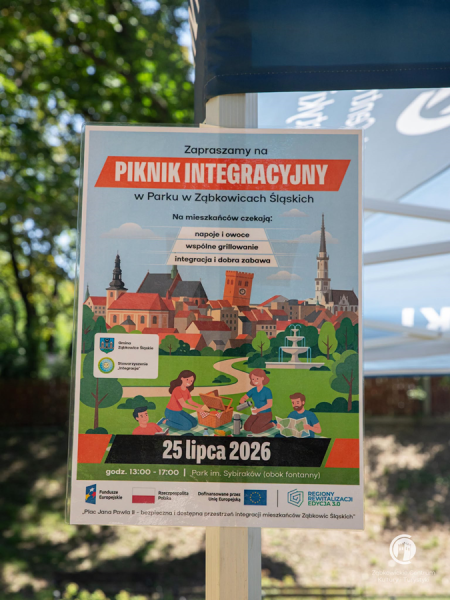 Piknik integracyjny w Parku Sybiraków