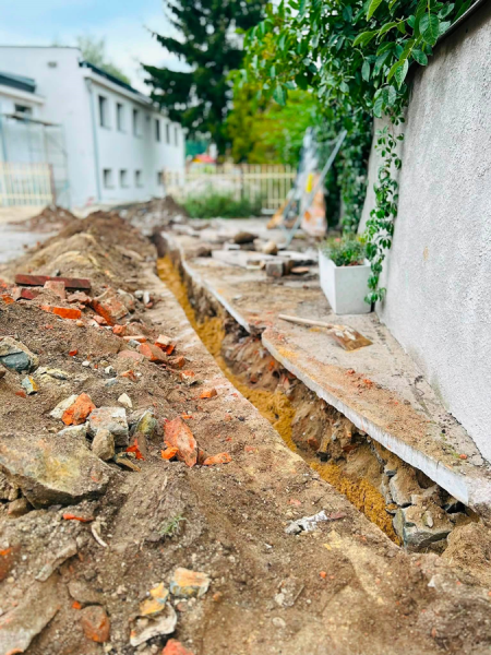 Trwa modernizacja sali gimnastycznej SP nr 4 w Ziębicach