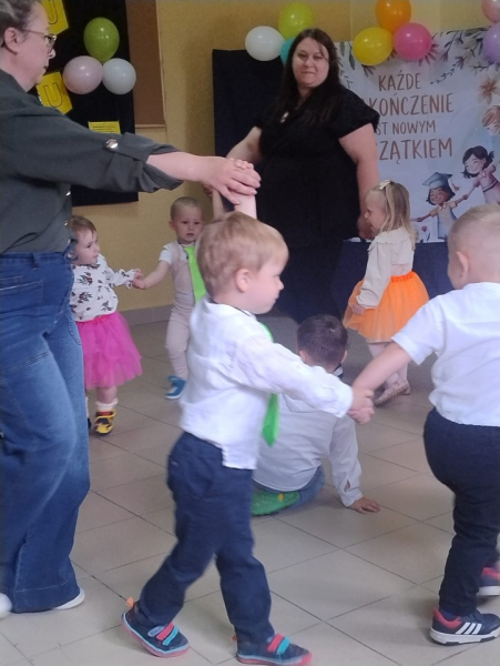 Pożegnanie starszaków w żłobku w Ciepłowodach