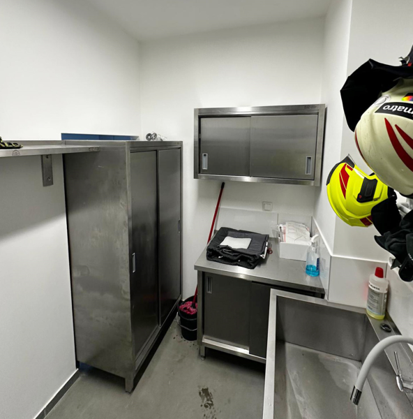 Remiza OSP Kamieniec Ząbkowicki I znów w pełni gotowa do działania po powodzi