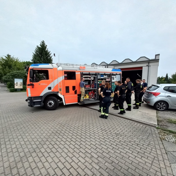 Strażacy-ochotnicy ze Stoszowic i Budzowa szkolili się w Berlinie