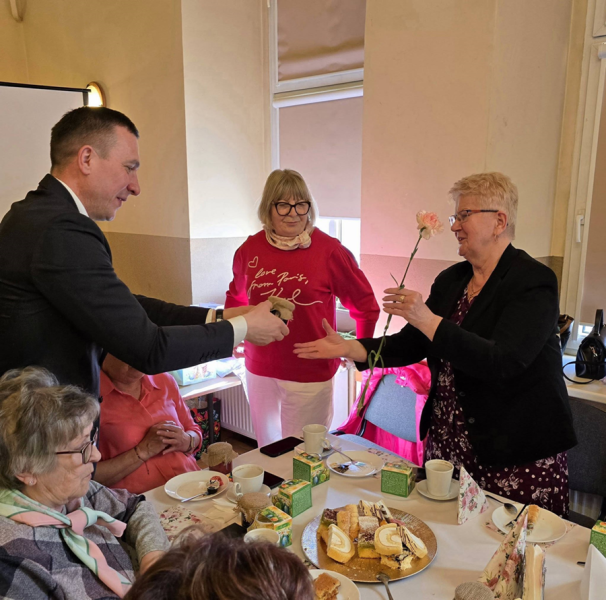 Dzień Kobiet w Klubie Seniora