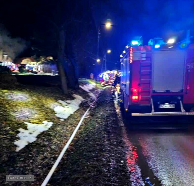 Pożar stodoły w Stolcu