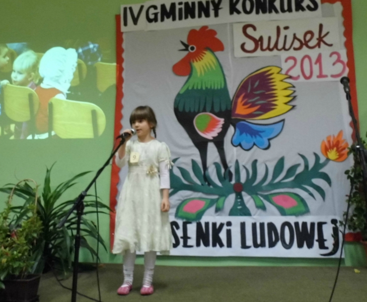 Gminny Konkurs Piosenki Ludowej Sulisek 2013