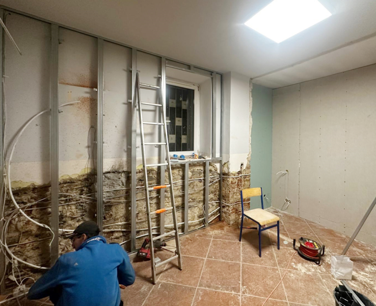 Remiza OSP Kamieniec Ząbkowicki I znów w pełni gotowa do działania po powodzi