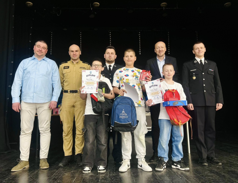 Młodzi znawcy pożarnictwa wyłonieni. Gminne eliminacje turnieju w Ziębicach