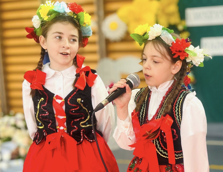 Apel wielkanocny w Szkole Podstawowej w Henrykowie