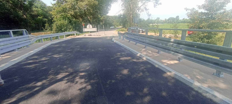 Zakończenie przebudowy mostu w Henrykowie