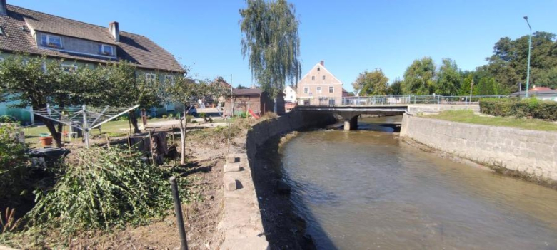 Oczyścili koryto rzeki Budzówki w Kamieńcu Ząbkowckim