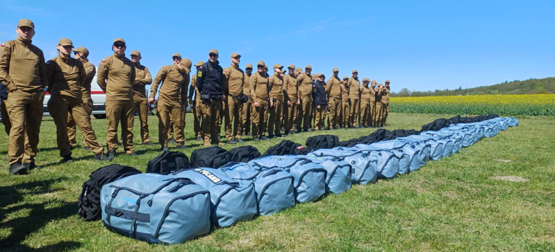 Ćwiczenia specjalistyczne strażaków w Ciepłowodach