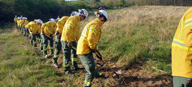 Ćwiczenia specjalistyczne strażaków w Ciepłowodach