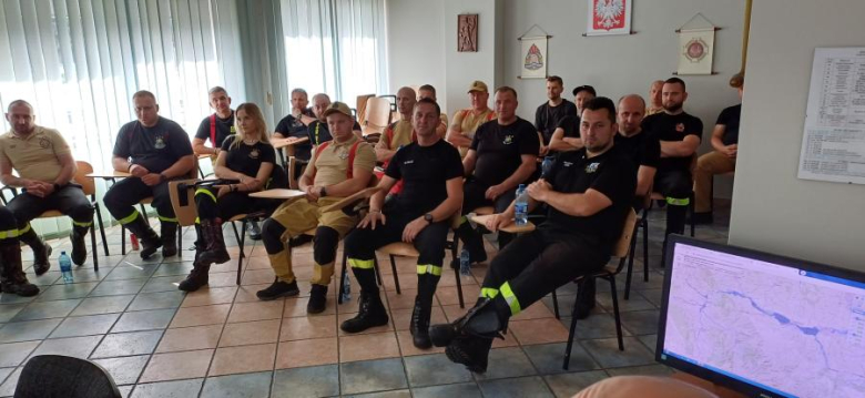 Szkolenie dla strażaków-ochotników z zakresu działań podczas powodzi