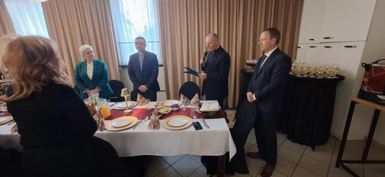 Spotkanie opłatkowe z emerytami gminnej oświaty