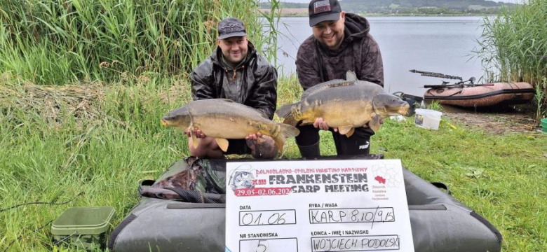 Frankenstein Carp Meeting 2024 trwa w najlepsze. Są rekordowe wyniki 