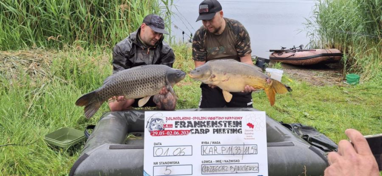 Frankenstein Carp Meeting 2024 trwa w najlepsze. Są rekordowe wyniki 