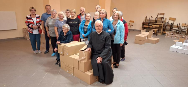 Ponad 19 ton żywności dla potrzebujących