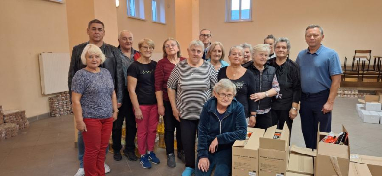 Ponad 19 ton żywności dla potrzebujących