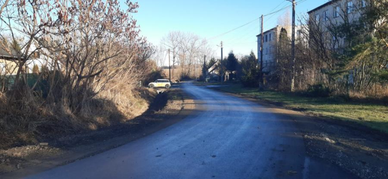 Zakończono przebudowę drogi w Stoszowicach. Nową nawierzchnię zyskał ponad 900-metrowy odcinek