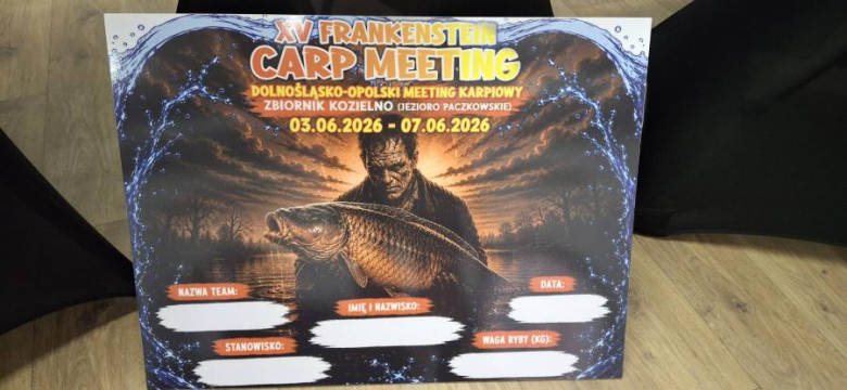 XV Frankenstein Carp Meeting rozpoczęty. Tegoroczna inauguracja w wyjątkowej scenerii