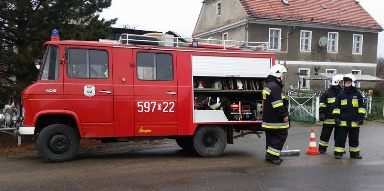 Interwencja strażaków