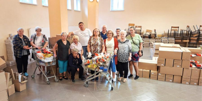 Kolejne 18 ton żywności trafiło do 231 rodzin z gminy Ziębice