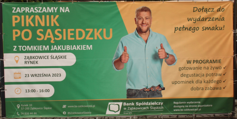 Piknik po sąsiedzku z Tomkiem Jakubiakiem