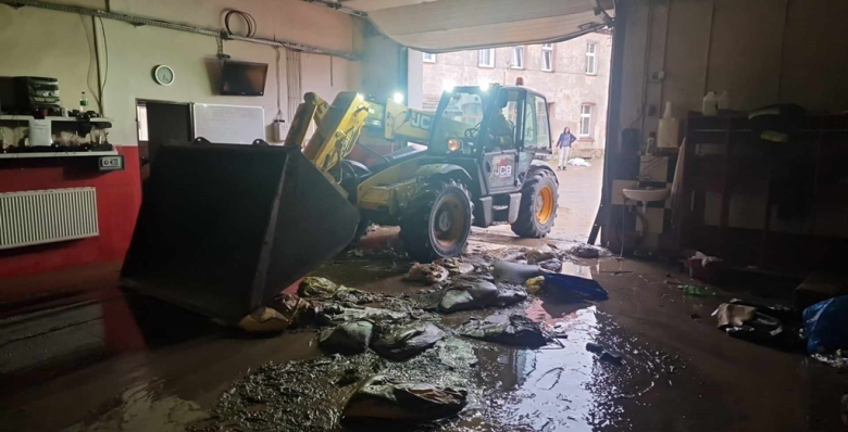 Remiza OSP Kamieniec Ząbkowicki I znów w pełni gotowa do działania po powodzi