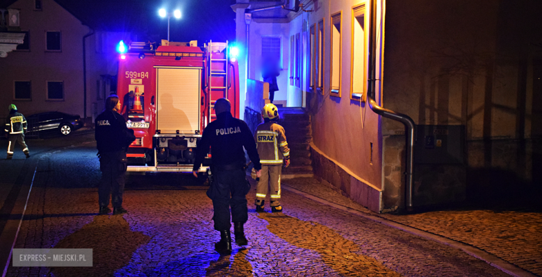 Pożar mieszkania na ul. Głównej w Bardzie