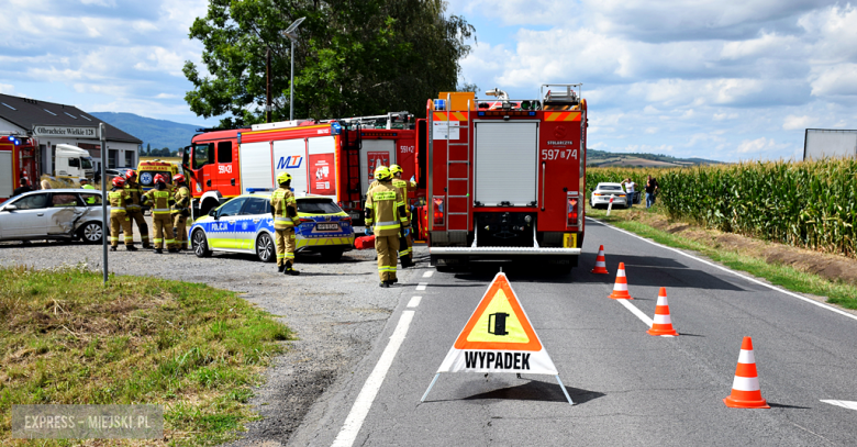 Tragiczny wypadek na trasie Ząbkowice Śląskie - Stoszowice. Nie żyje motocylista