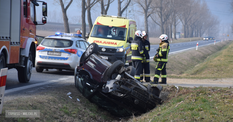 Dachowanie volkswagena na krajowej ósemce