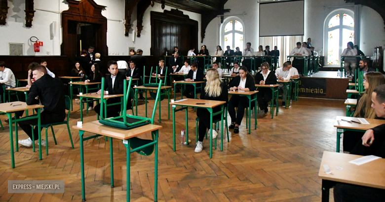 Egzamin dojrzałości w Zespole Szkół Zawodowych w Ząbkowicach Śląskich