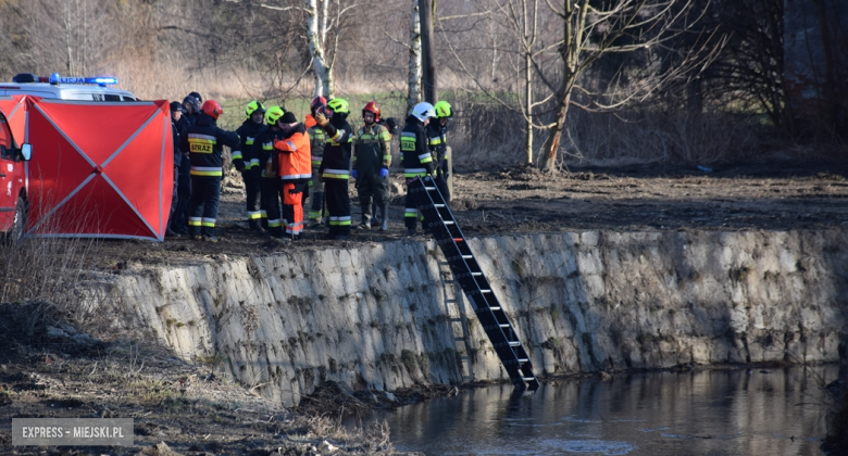 W potoku Jadkowa w Olbrachcicach Wielkich znaleziono ciało mężczyzny