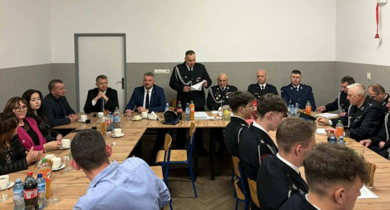 Strażacy-ochotnicy podsumowali rok. Burmistrz podziękował za służbę
