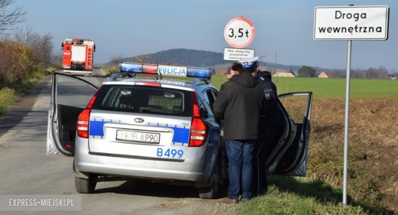 Kolizja na skrzyżowaniu ul. Cukrowniczej z ul. Ziębicką