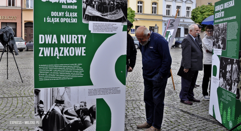 Uroczyste otwarcie wystawy plenerowej „Tu rodziła się »Solidarność« Rolników"