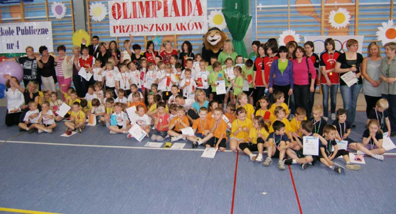 Olimpiada przedszkolaków w Hali Słonecznej 