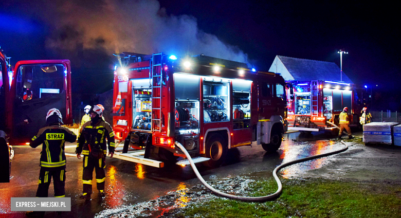 	Pożar budynku gospodarczego w Bobolicach