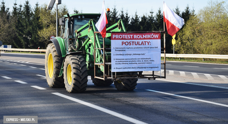 	Kolejna odsłona protestu rolników. Są utrudnienia