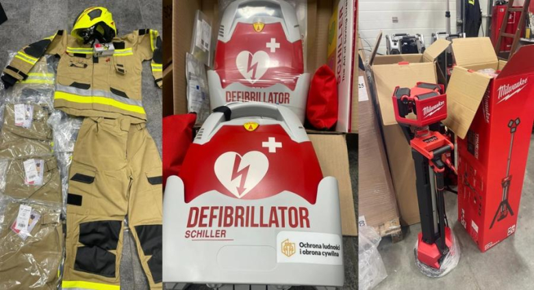 Niemal milion złotych na zakup wyposażenia w ramach Programu Ochrony Ludności i Obrony Cywilnej