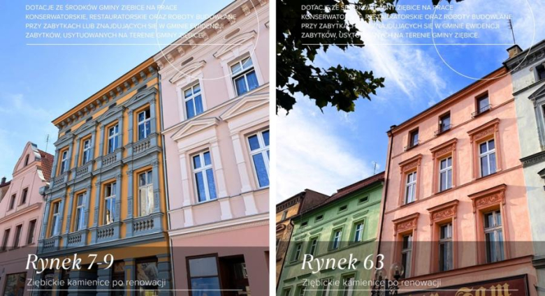 	Ziębice remontują kamienice. Gmina dokłada pieniądze, a kolejne budynki czekają na swoją kolej