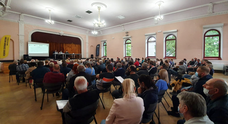 Mieszkańcy gminy Ziębice na spotkaniu informacyjnym zapoznali się z kryteriami oceny wniosku, a także sposobem jego prawidłowego wypełniania