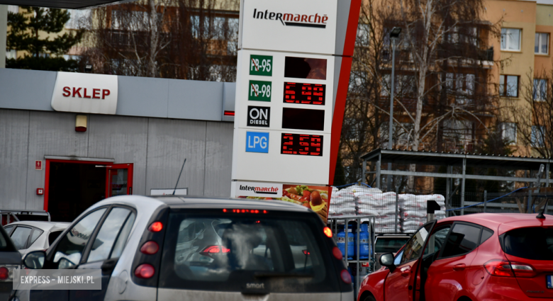 Stacja paliw Intermarche przy ul. Ziębickiej w Ząbkowicach Śląskich