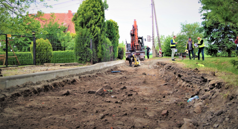 Przebudowa łącznika ulicy Podmiejskiej i Pustej