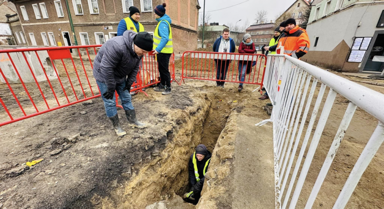 Archeologiczna zagadka na placu budowy