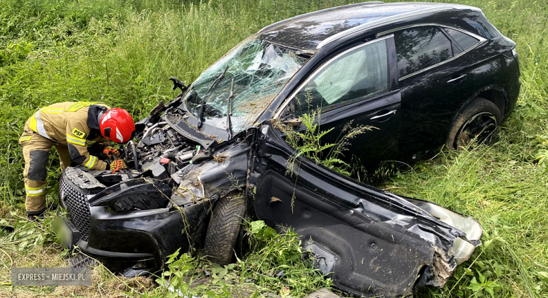 Zderzenie citroena i toyoty przed Kluczową