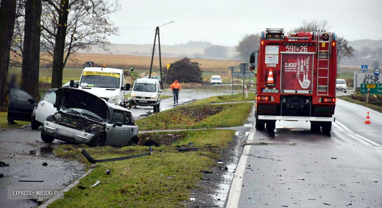 Zderzenie dwóch pojazdów