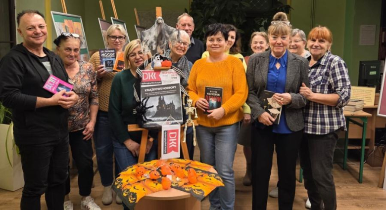 Wieczór z literaturą grozy w bibliotece