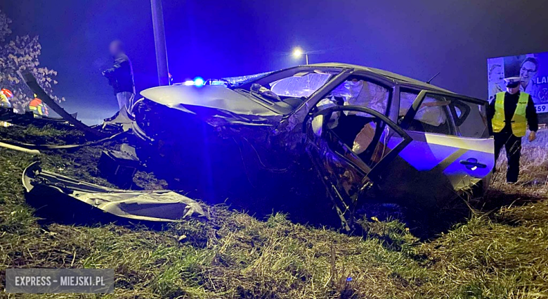 Zderzenie dwóch samochodów osobowych na krajowej ósemce w Ząbkowicach Śląskich