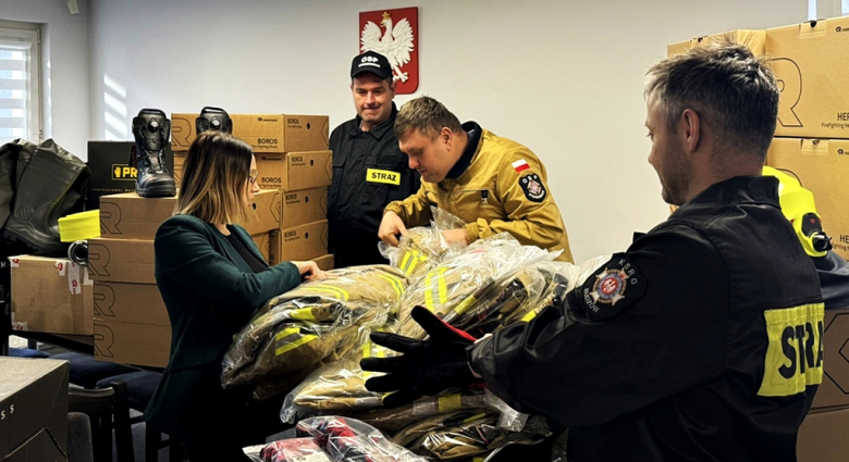 Wsparcie dla jednostek OSP po powodzi z września 2024 roku
