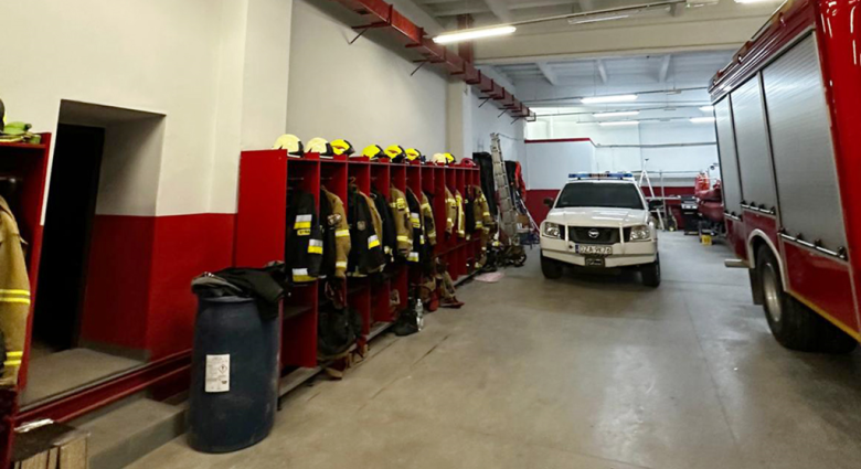 Remiza OSP Kamieniec Ząbkowicki I znów w pełni gotowa do działania po powodzi